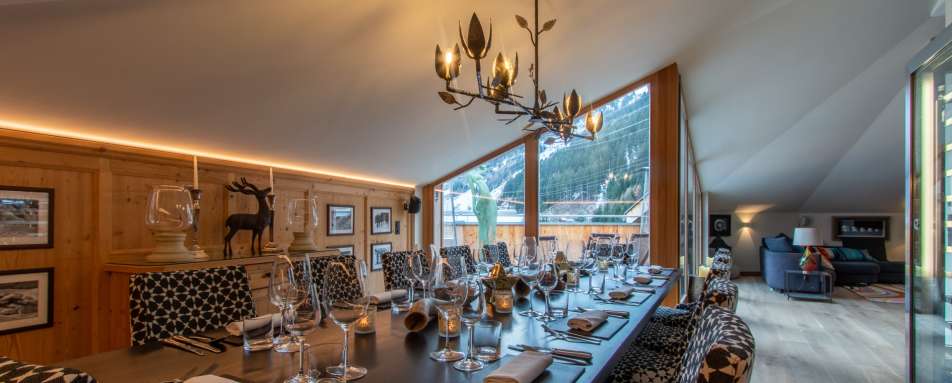 Dining Room - Chalet Artemis 