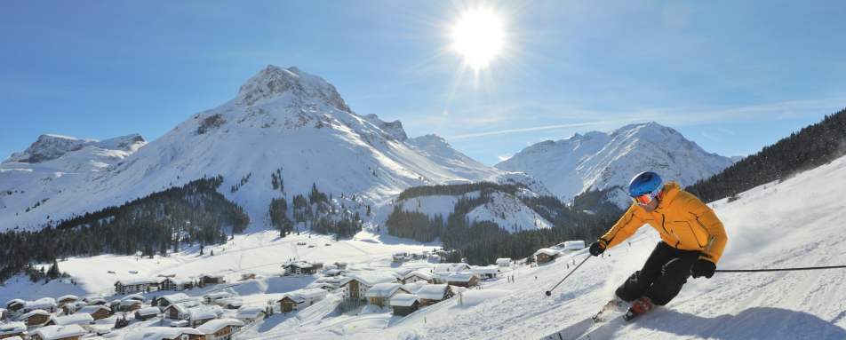 Skiing in Lech - Hotel Kristiania