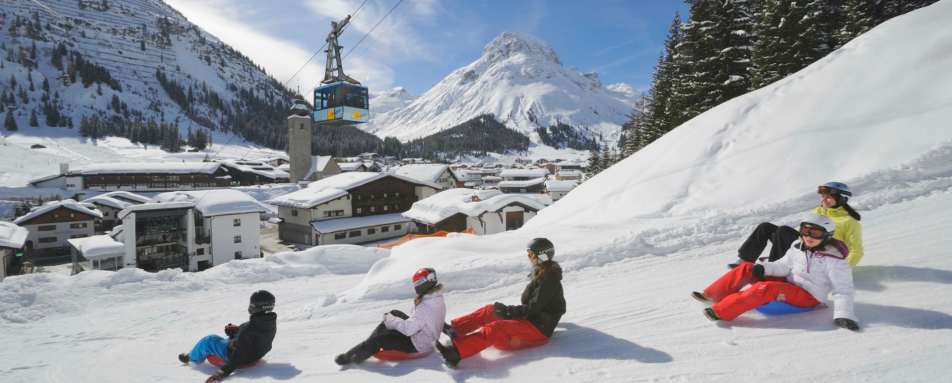 Sledging in Lech-Zurs