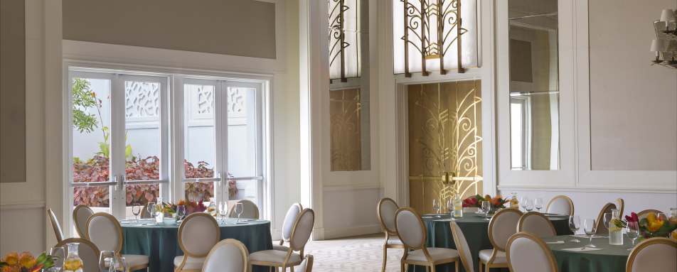 Grand Salon Ballroom Rounds Setup 