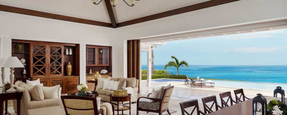 Villa Sitting Area - The Ocean Club 