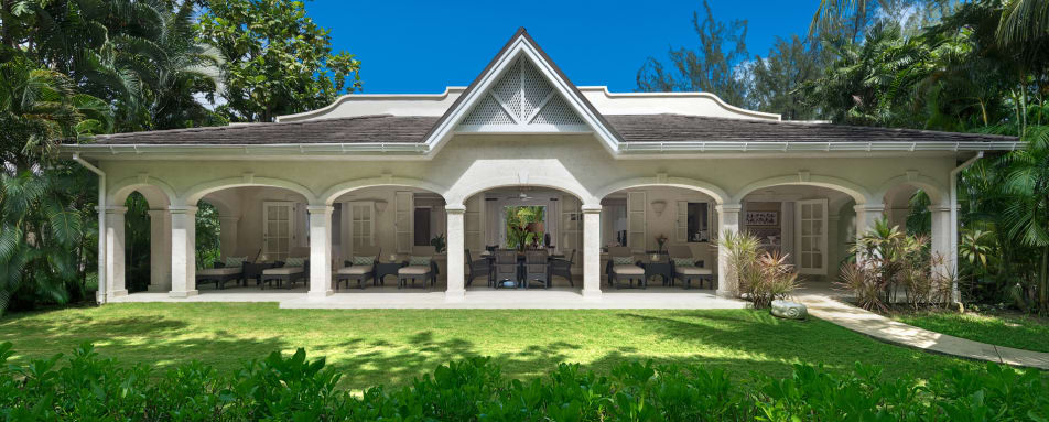 The Exterior of Tamarind Villa 