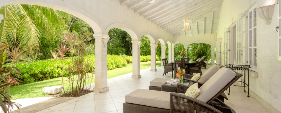 The Patio of Tamarind Villa 