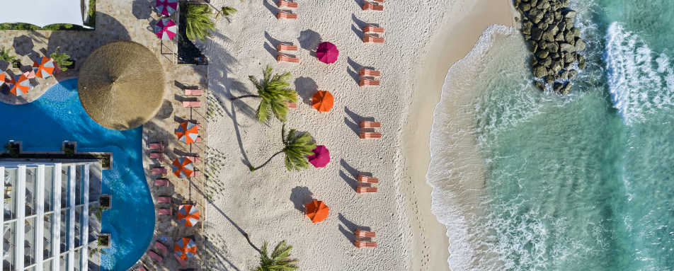 Aerial- O2 Beach club 