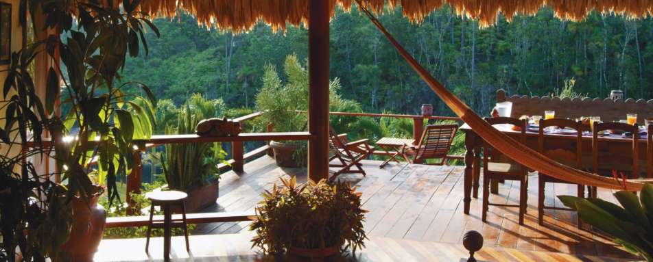 Living area - Blancaneaux Lodge