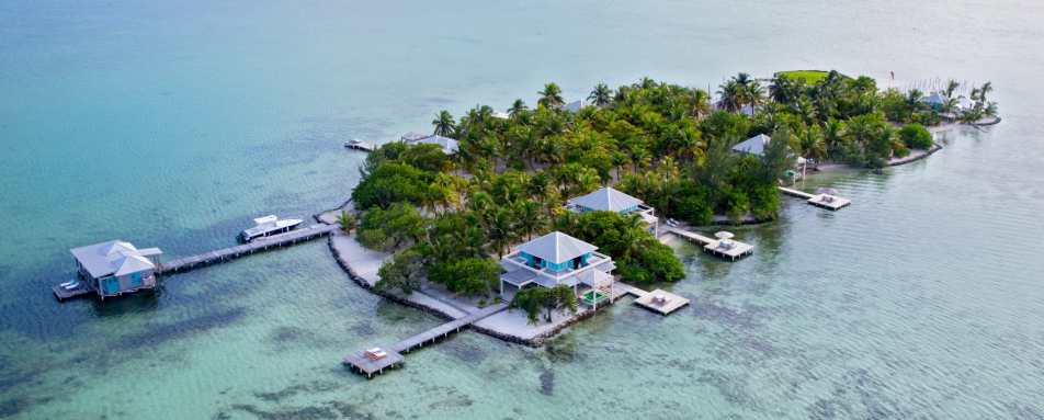 Aerial Views - Cayo Espanto