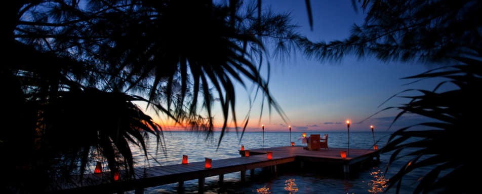 Private dining - Cayo Espanto