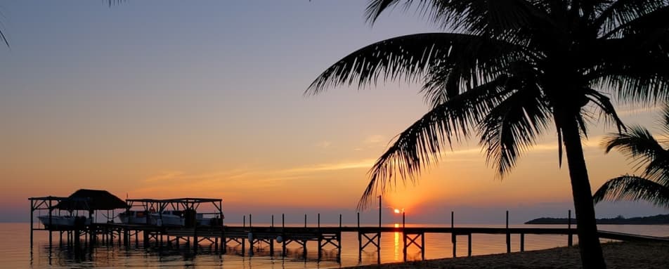 Beautiful sunsets at Hamanasai  