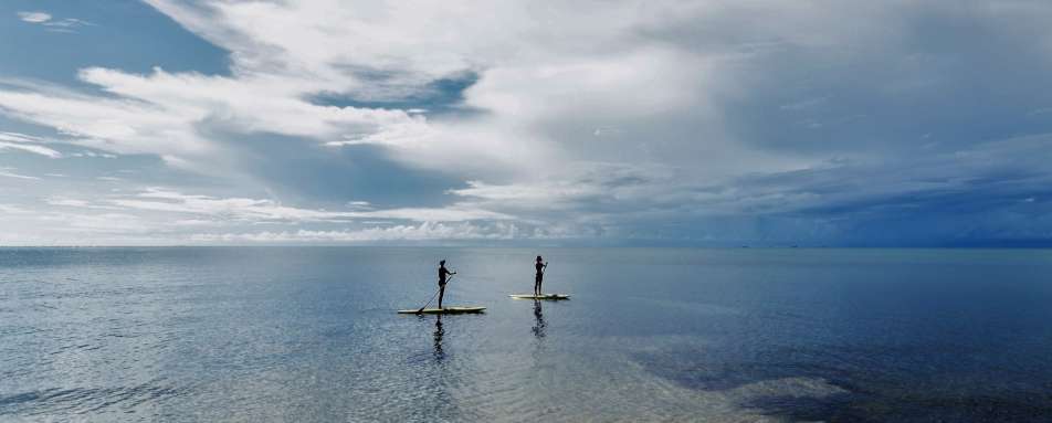 Paddleboarding at Naia - Guatemala & Belize for the Family