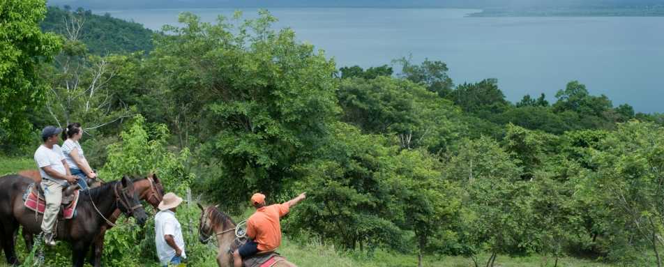 Horseriding at La Lancha - Guatemala & Belize for the Family