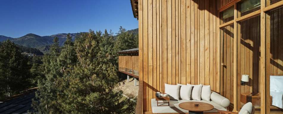 Six Senses Bumthang - Suite Balcony 