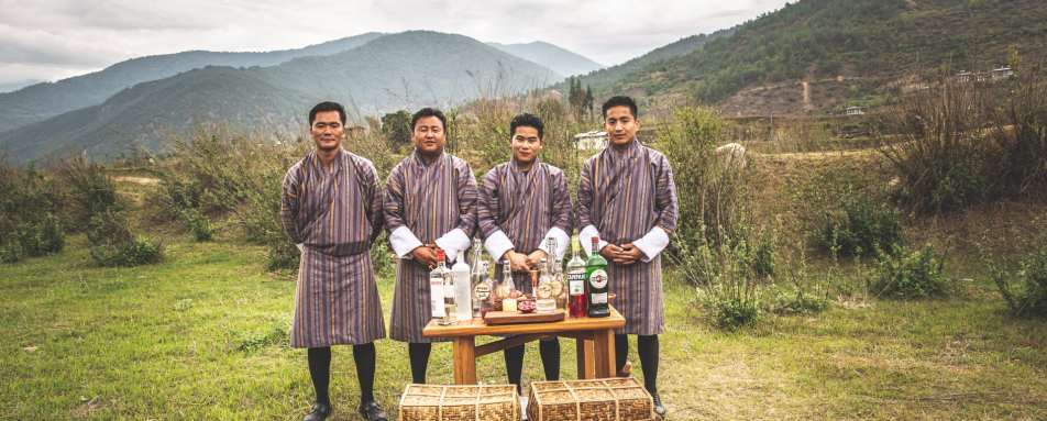 Bar Setup - Six Senses Punakha 
