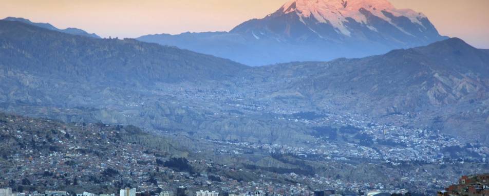 View of La Paz from El Alto
