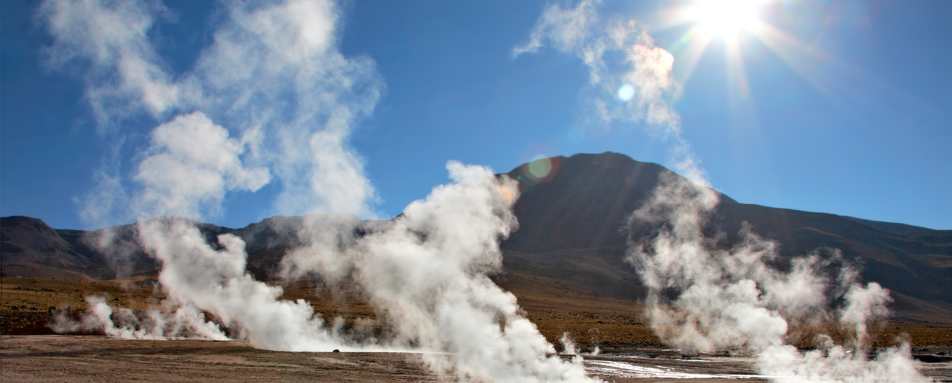 Geysers in the Atacama - Atacama to Lake Titicaca