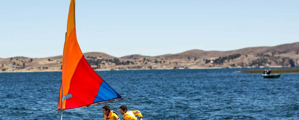 Sailing on Lake Titicaca - Atacama to Lake Titicaca