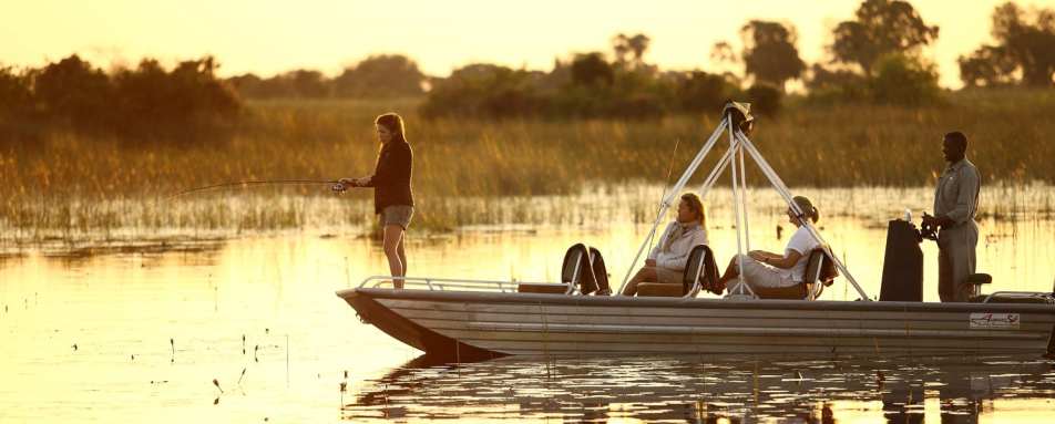 Fishing trip - Nxabega Okavango Safari Camp