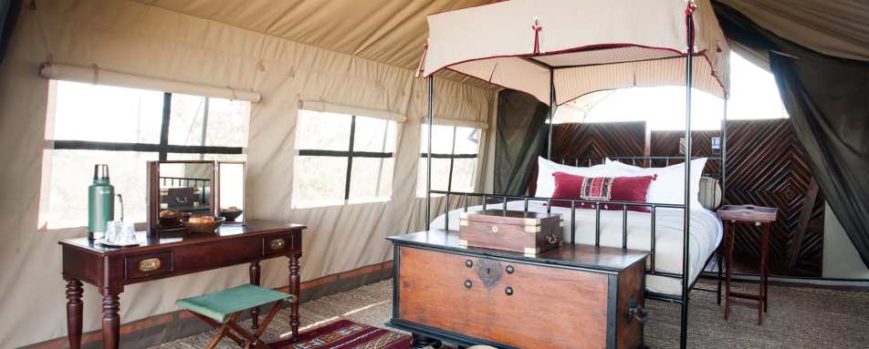 Double Bedroom - Camp Kalahari