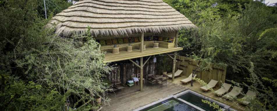 Aerial View - Chobe Bakwena Lodge