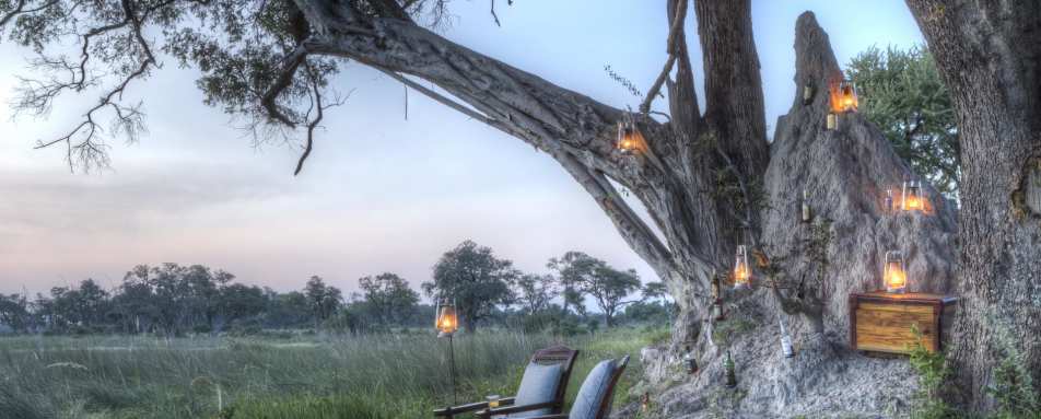 Bush dining - Kanana Camp