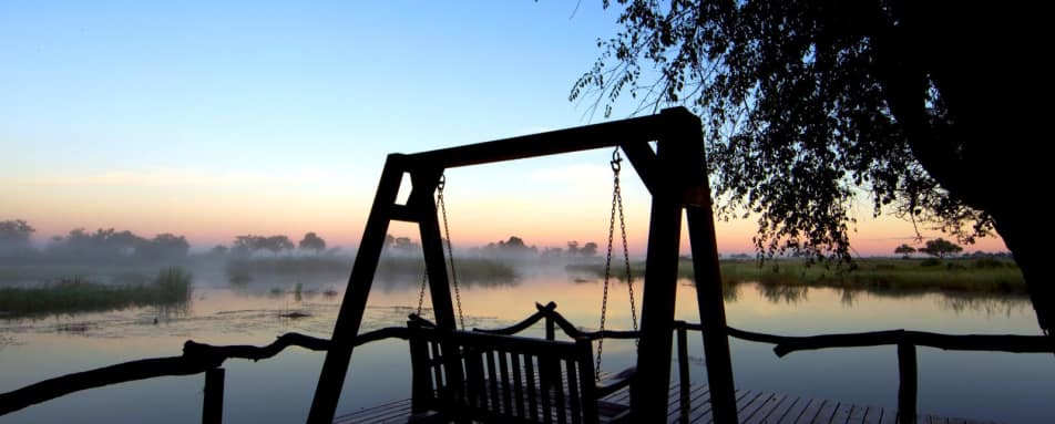 Swing Seat - Kwando Lagoon Camp