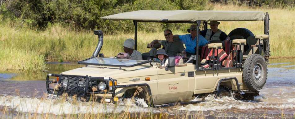 Fording the Delta - Letaka Safaris