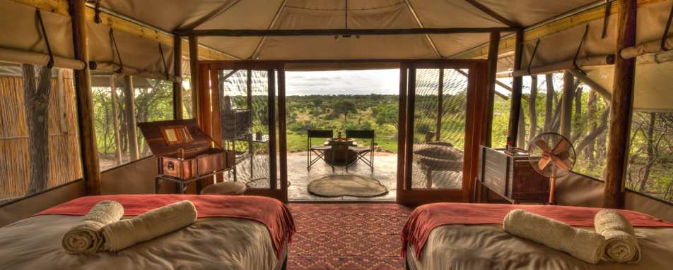 View from tent - Meno A Kwena