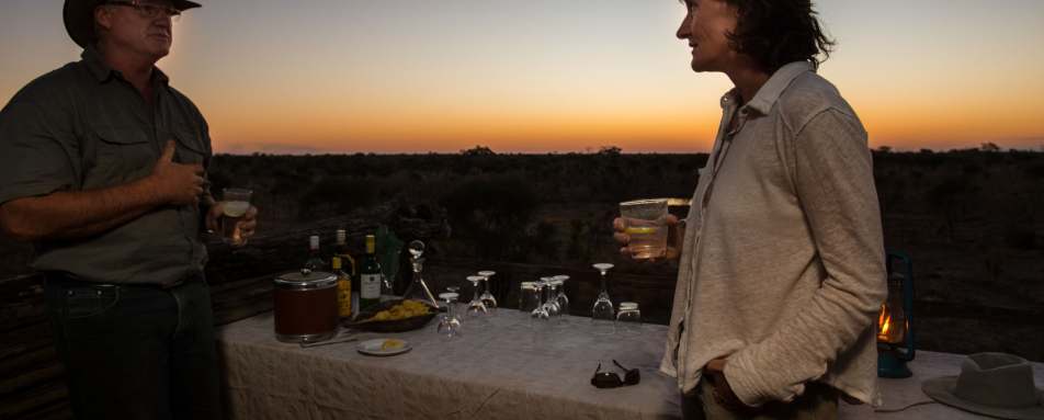 Cocktail hour - Sky Beds