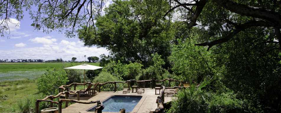 Swimming pool - Tubu Tree Camp