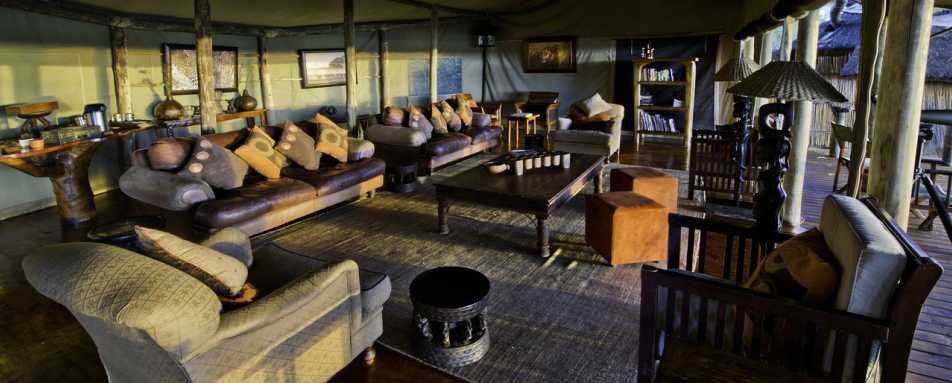 The main area - Tubu Tree Camp