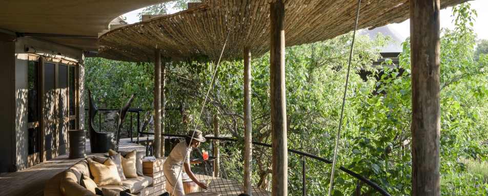 Lounge Views - Xigera Safari Lodge 