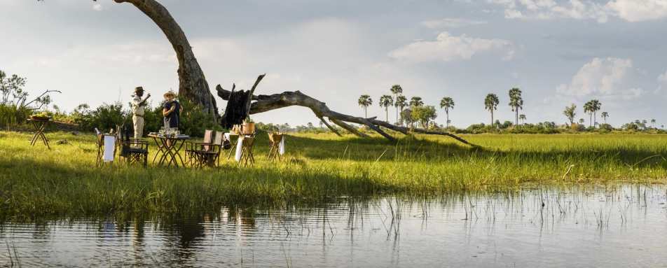 Alfresco Dining - Xigera Safari Lodge 
