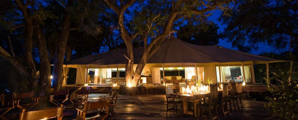 The main area at night - Zarafa