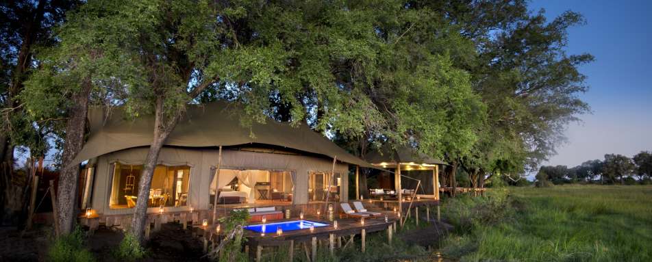 Duba Plains tent 