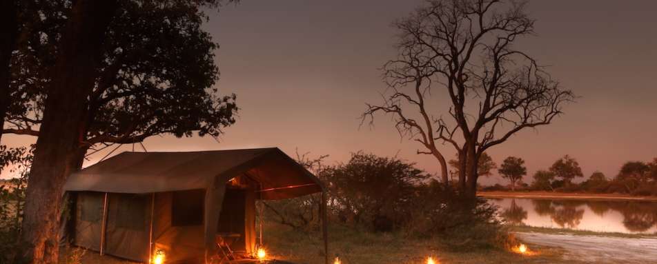 Tent Exterior - Wild Botswana 