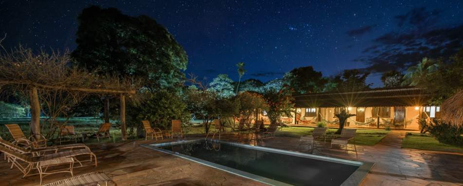 Lodge at night - Araras Eco Lodge