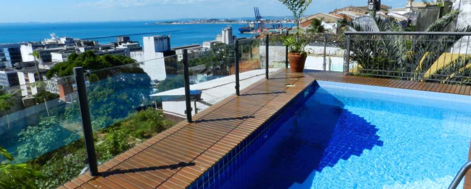 Pool with bay views - Casa do Amarelindo