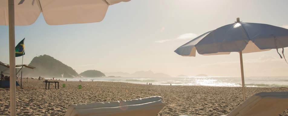 Copacabana Beach - Belmond Copacabana Palace