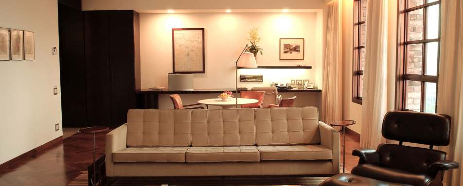 Suite living room - Fasano Sao Paulo