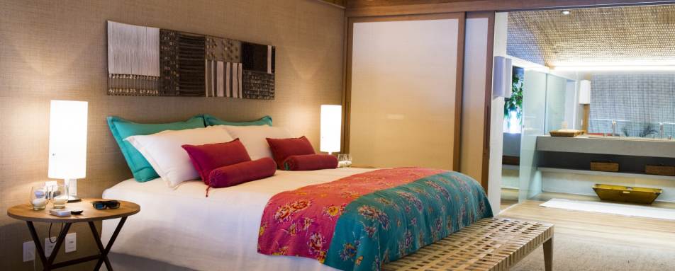 Suite Paraty bedroom - Pousada Literaria