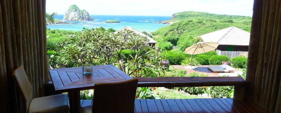 View from luxury apartment - Pousada Maravilha