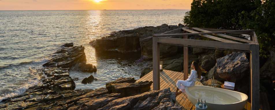 Outdoor bathtub - Six Senses Krabey 