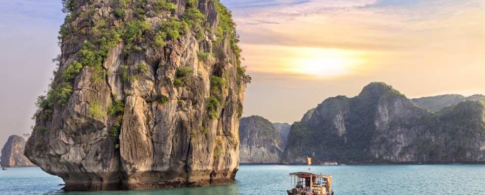 Halong Bay - Honeymoon to Indochina
