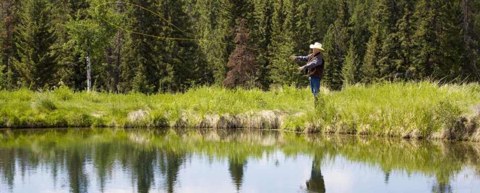 Fly Fishing at Echo Valley Ranch & Spa