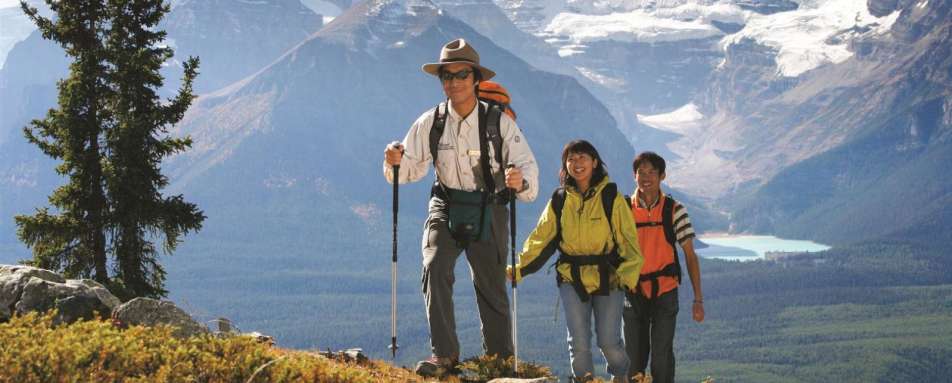 Hiking from Fairmont Chateau Lake Louise