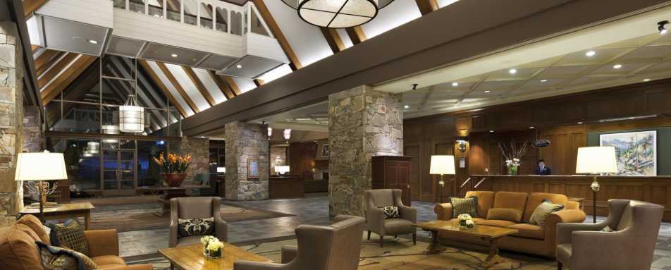 Great Hall Lobby - Fairmont Chateau Whistler 