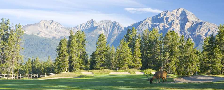 Golf Course at Fairmont Jasper Park Lodge