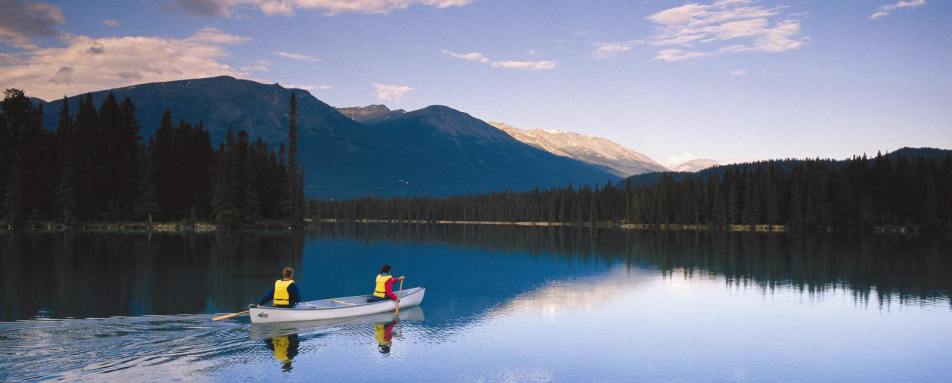 Lac Beauvent at Fairmont Jasper Park Lodge