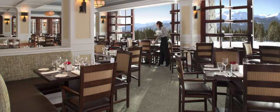 Restaurant at Fairmont Jasper Park Lodge