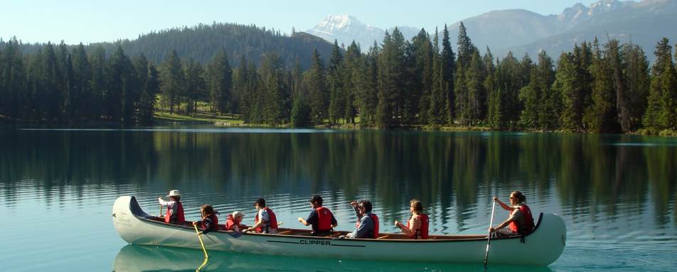 Clipper Canoe Tour - Fairmont Jasper Park Lodge