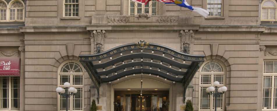 Fairmont Palliser Hotel Entrance